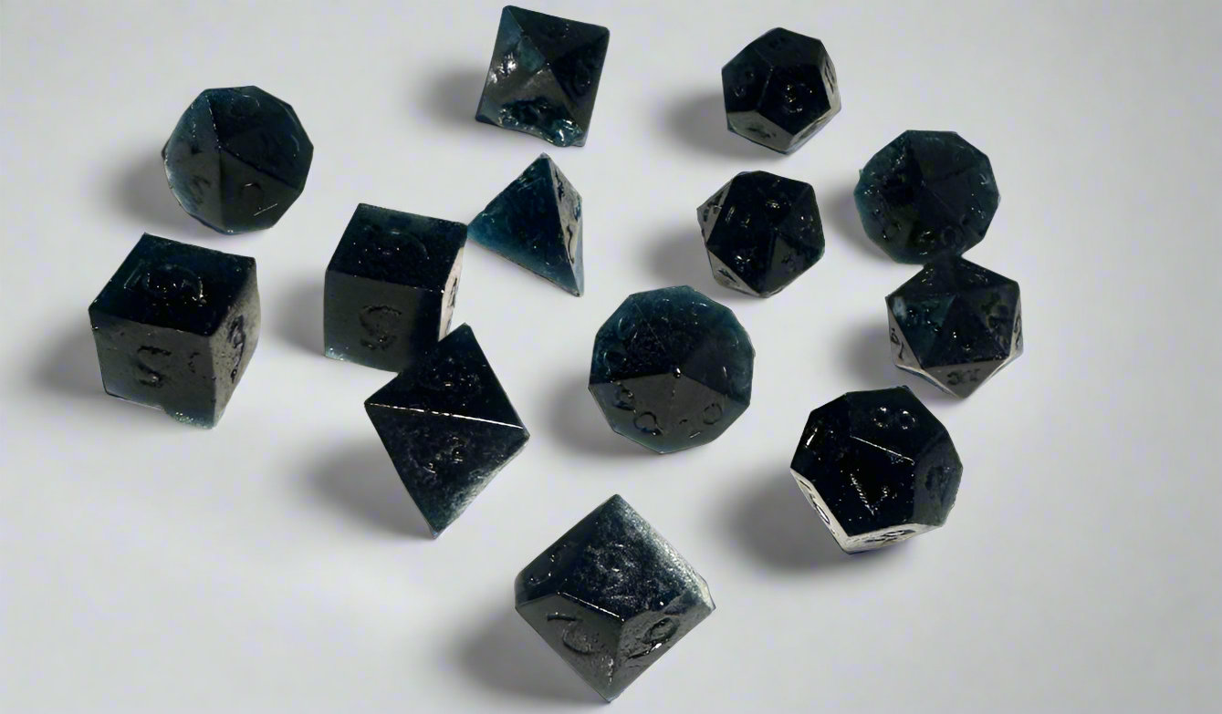 Blue Raspberry Yummy Dice Set
