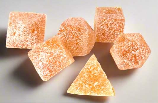 Orange Yummy Dice Set